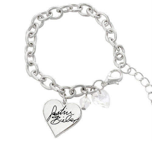 justin bieber charm bracelet