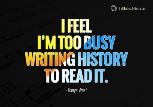 kanye history quote