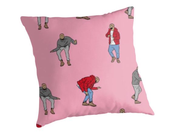 hotline bling pillow