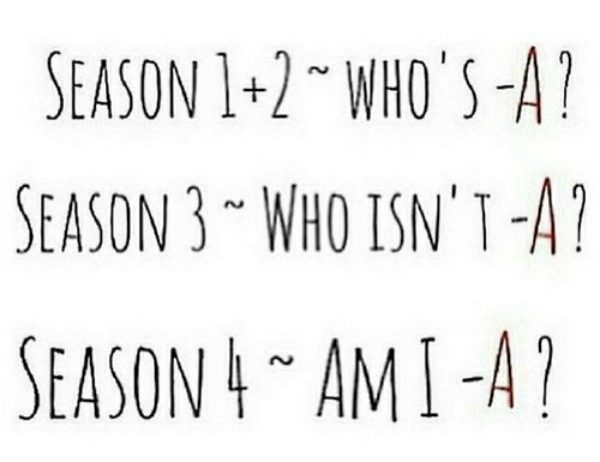 pretty little liars am i A