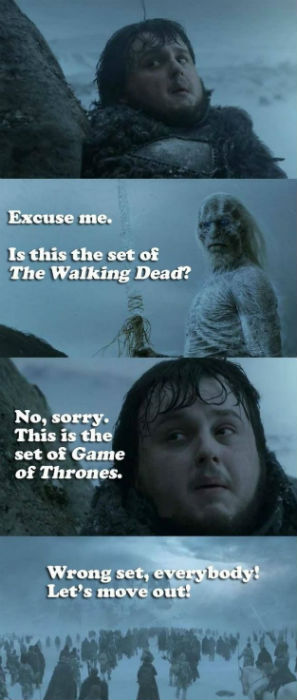 game of thrones walking dead