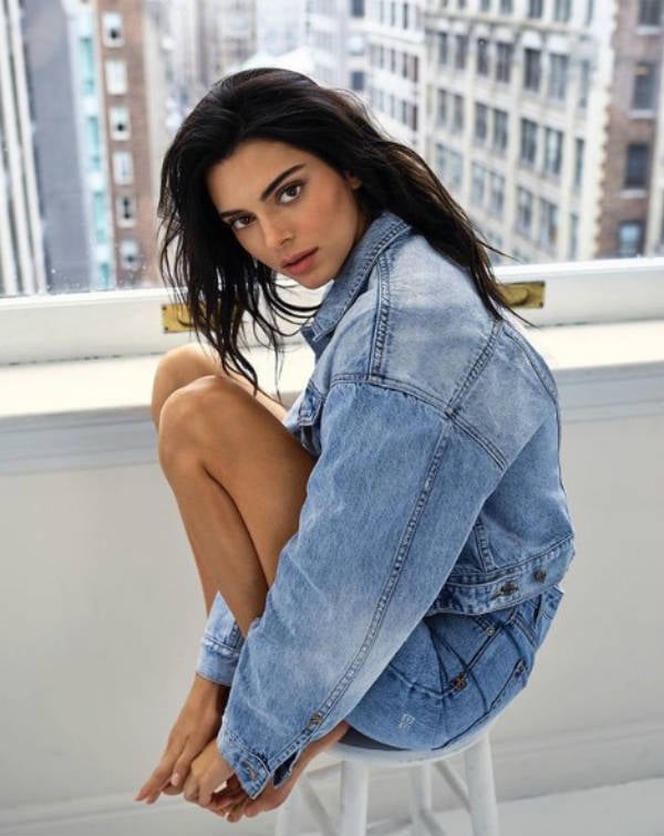 kendall jenner denim