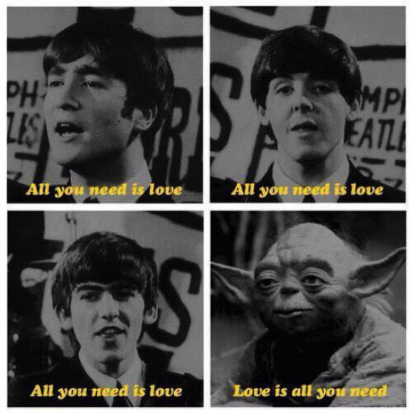 beatles yoda meme
