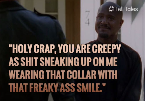 negan freaky smile quote