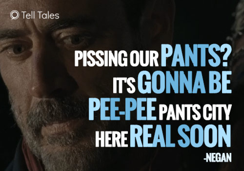 negan pee pants city