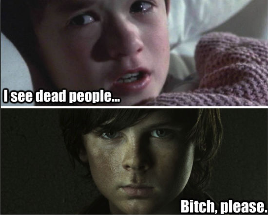 carl grimes meme