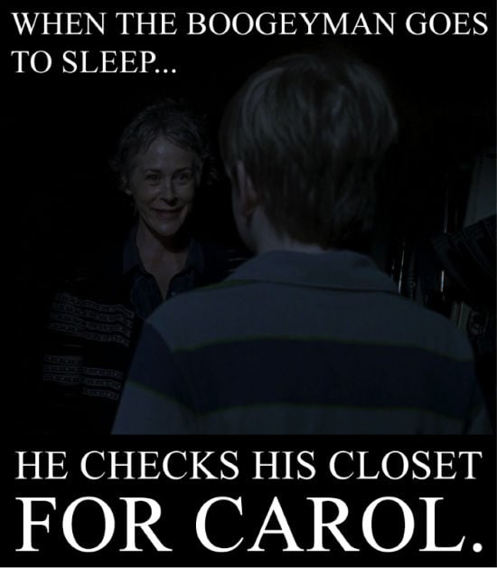 walking dead carol meme