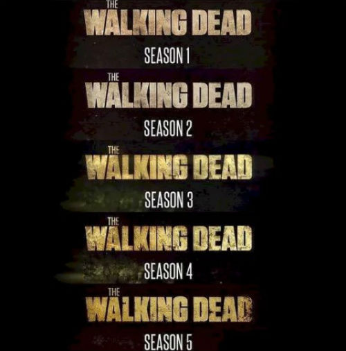 walking dead title decay