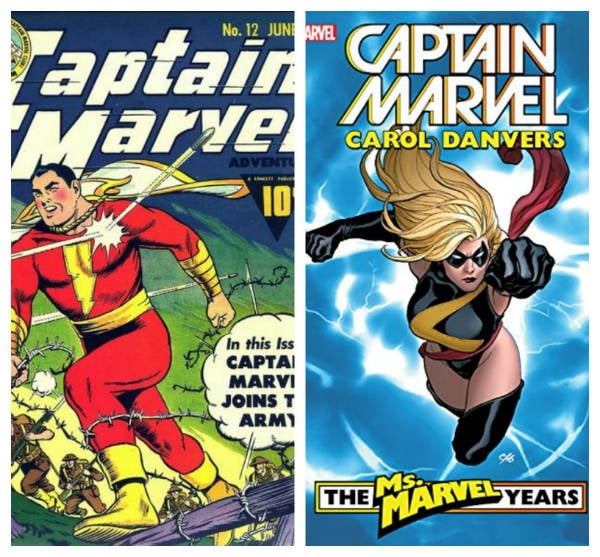 captain marvel dc marvel
