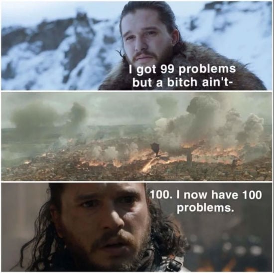 jon snow season 8 meme