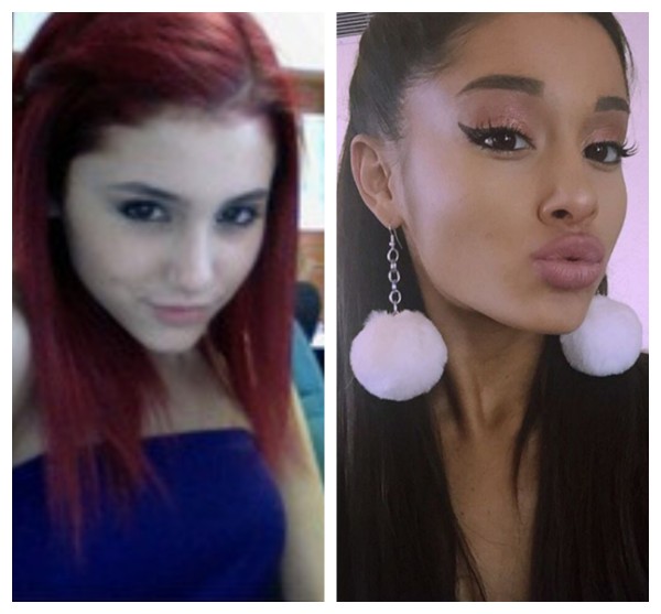 ariana grande before tan