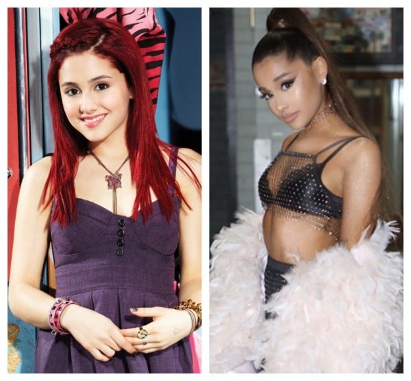 ariana grande before weight loss