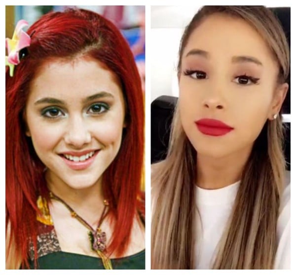 ariana grande lips before