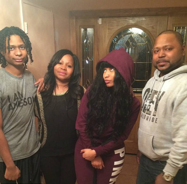 nicki minaj family