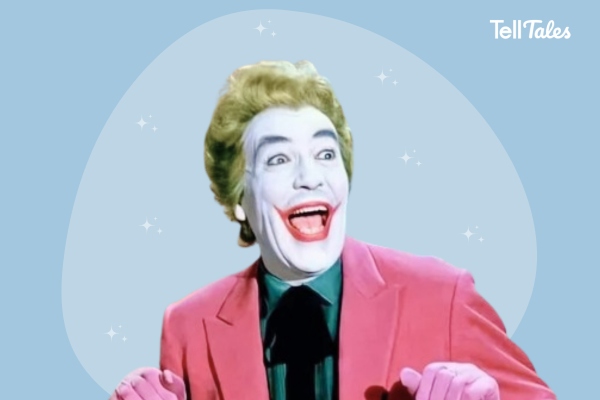 Cesar Romero as the joker