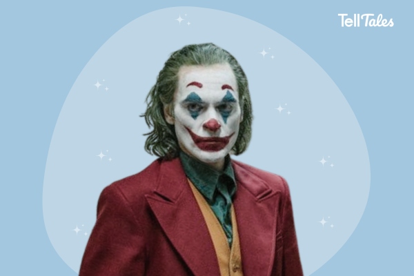 Joaquin Phoenix as the joker