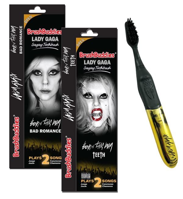 lady gaga toothbrush