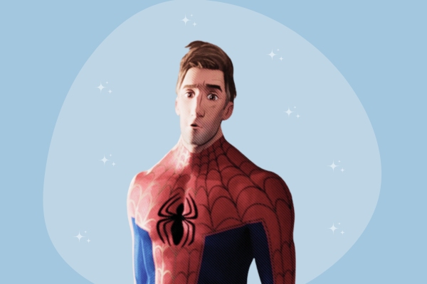 Jake Johnson's version of spider-man