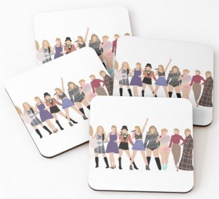 taylor swift coasters