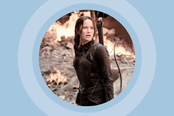katniss everdeen in hunger games: mockingjay