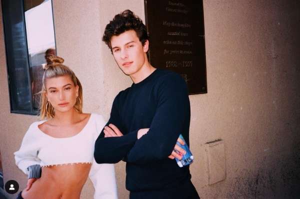shawn mendes with hailey baldwin