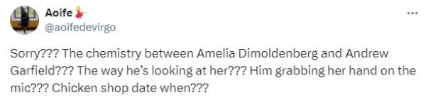 andrew amelia chemistry tweet