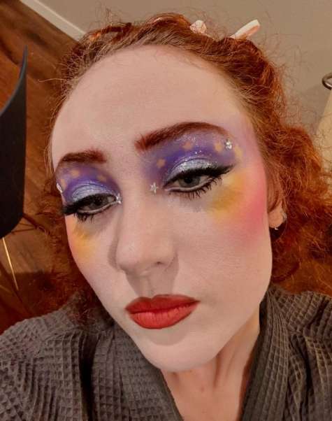 chappell roan white makeup