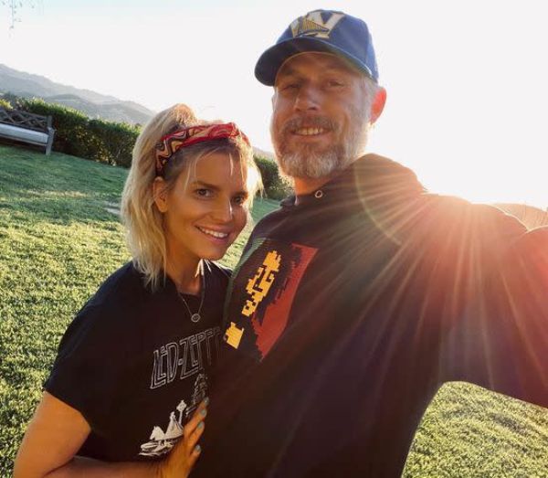 Jessica Simpson and Eric Johnson