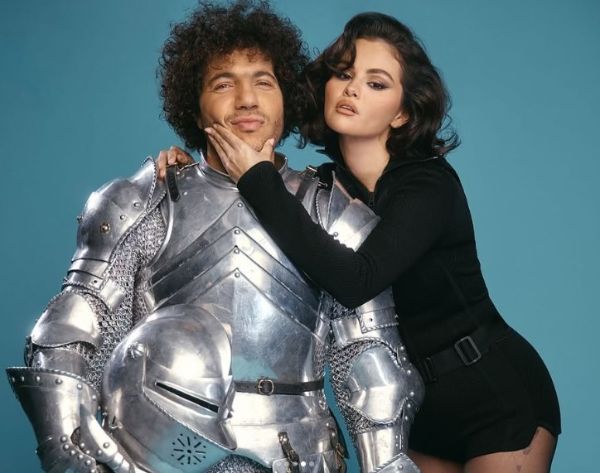 selena gomez and benny blanco fpr interview magazaine