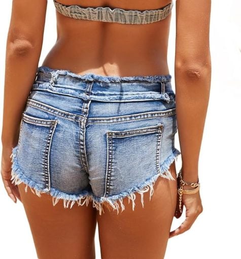 sabrina carpenter jean shorts dupe