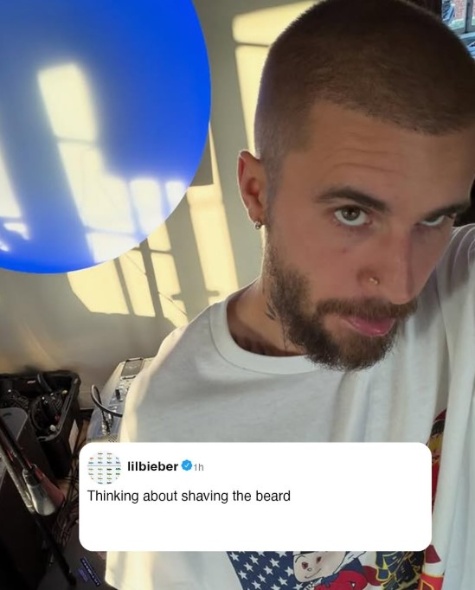 justin wants to shave his beard after selena's wedding