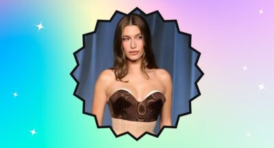 hailey bieber glossy hair routine