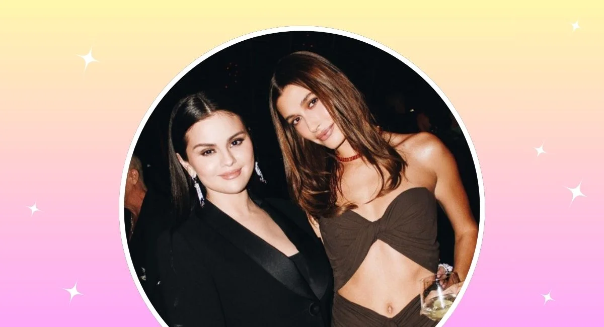 selena gomez shades hailey bieber