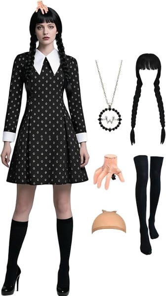 wednesday netflix costume