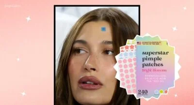 hailey bieber pimple patch