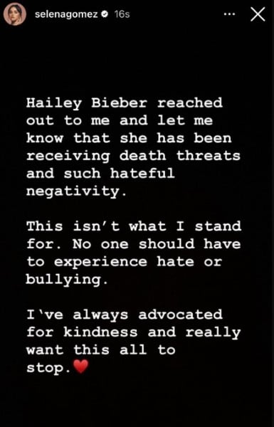 selena defend hailey