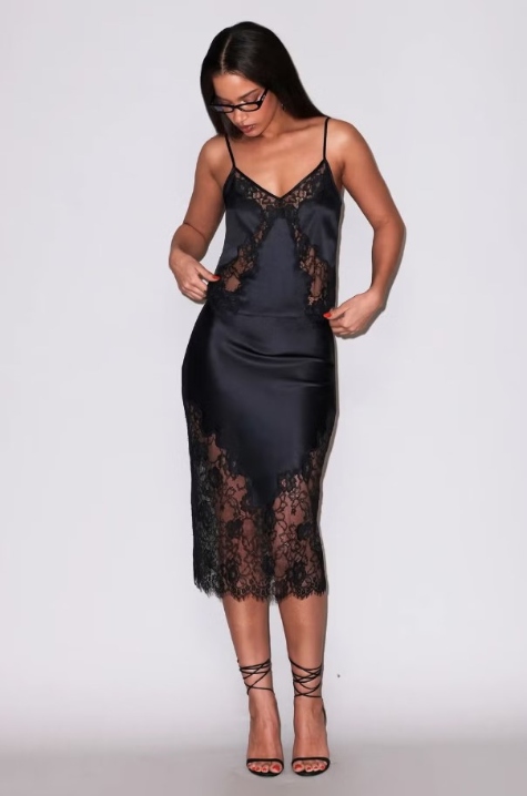 taylor swift Fleur du Mal Juliet Lace Silk Skirt