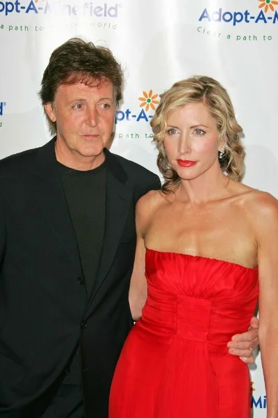 Paul McCartney & Heather Mills